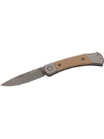 Herbertz Couteau de poche Revêtement en titane Grey D2, Petit, Sable