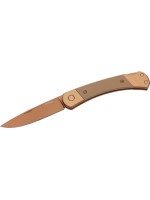 Herbertz Couteau de poche Revêtement en titane Or rose D2, moyen, sable