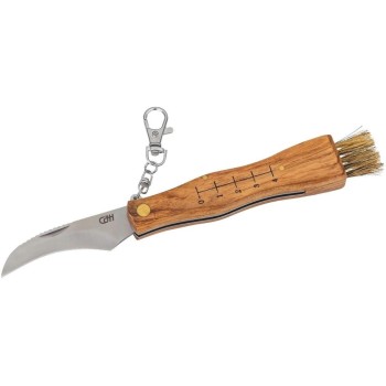 Herbertz CJH Couteau à champignons avec brosse