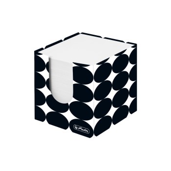 Herlitz Notizzettelkasten Just Black, 9x9x9cm, 700 Blatt Herlitz Notizzettelkasten Just Black, 9x9x9cm, 700 Blatt