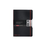 Herlitz my.book flex Notizheft A5, 40 Blatt kariert 5x5mm, noir