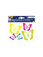 Herma Reflektor-Sticker Schmetterling, 1 Blatt, 5 Sticker