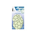 Herma Leuchtsticker Fussball Maxi, 1 Blatt, 3 Sticker