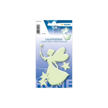 Herma Stickers Autocollant à motif La fée des étoiles, Noctilucent