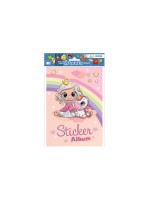 Herma Stickeralbum A5 Prinzessin Sweetie, 16 silikonisierte Blankoseiten