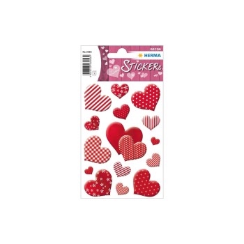 Herma Stickers Autocollant à motif Coeurs fleuris 45 Pièce/s Rouge Herma Stickers Autocollant à motif Coeurs fleuris 45 Pièce/s Rouge