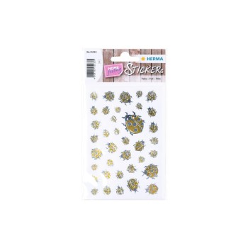 Herma Stickers Autocollant à motif Creative Scarabée doré 38 Pièce/s Doré/Argenté Herma Stickers Autocollant à motif Creative Scarabée doré 38 Pièce/s Doré/Argenté