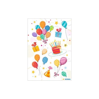 Herma Stickers Autocollant à motif Birthday Party, 1 feuille Herma Stickers Autocollant à motif Birthday Party, 1 feuille