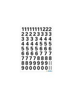 Herma Stickers Autocollants de numéros Chiffres de 0 à 9, 10, 1 feuilles