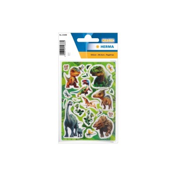 Herma Stickers Autocollant à motif Le monde des dinosaures 20 Pièce/s