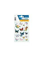 Herma Stickers Autocollant à motif Papillons 45 Pièce/s Multicolore