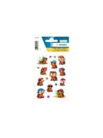 Herma Stickers Autocollant à motif Tortue yeux vacillants 17 Pièce/s Multicolore