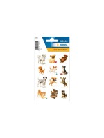 Herma Stickers Autocollant à motif Chiens joueurs 36 Pièce/s