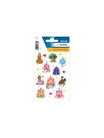 Herma Stickers Autocollant à motif Châteaux de contes de fées 34 Pièce/s Multicolore