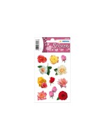 Herma Rosenblüten, Papier Mehrfarbig