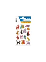 HERMA Abstrakte Katzen, Papier Permanent