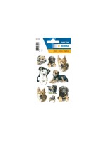 HERMA Hunde, Papier Mehrfarbig