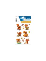 HERMA Eichhörnchen, 3 Blatt 42 Sticker