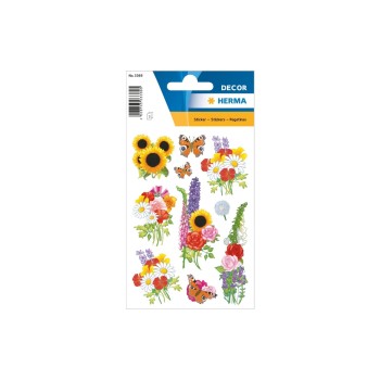 HERMA Moderne Blumen, Papier Bogenformat 84 x 120 mm Mehrfarbig