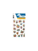 Herma Stickers Fleurs dans des paniers 3 feuilles / 57 autocollants