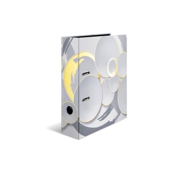 HERMA Dossier Circles A4 7 cm, Gris clair HERMA Dossier Circles A4 7 cm, Gris clair