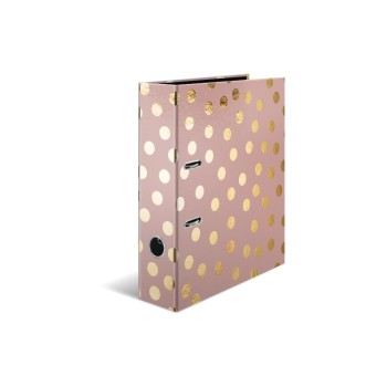 HERMA Dossier Dots A4 7 cm, rose sombre HERMA Dossier Dots A4 7 cm, rose sombre