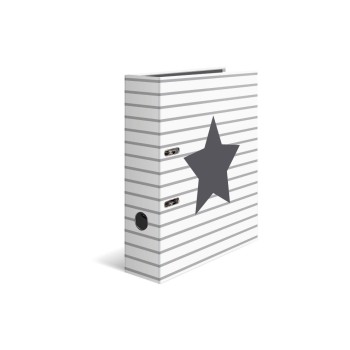 HERMA Dossier Étoiles A4 7 cm, Gris HERMA Dossier Étoiles A4 7 cm, Gris