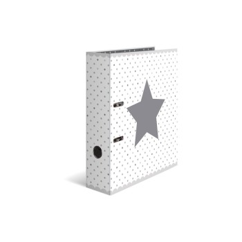 HERMA Dossier Étoiles A4 7 cm, Gris foncé HERMA Dossier Étoiles A4 7 cm, Gris foncé