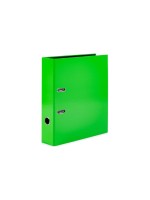 Herma Ordner 7 cm, neon grün, Format A4, Hebelmechanik, Griffloch