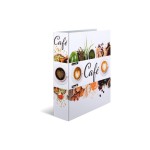 Herma Motivordner 7 cm Coffee, Format A4, Hebelmechanik, Griffloch