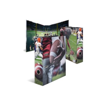 HERMA Classeur à motifs A4 Football américain 285 cm, Multicolore HERMA Classeur à motifs A4 Football américain 285 cm, Multicolore
