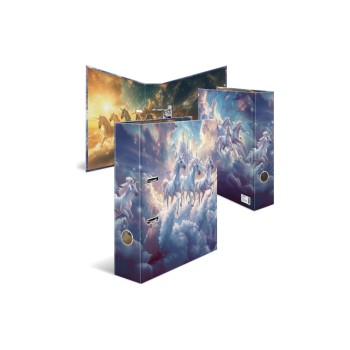 HERMA Classeur à motifs A4 Fantasy Unicorns 285 cm, Multicolore HERMA Classeur à motifs A4 Fantasy Unicorns 285 cm, Multicolore