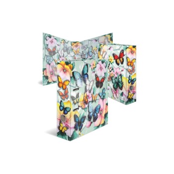 Herma Ordner 7 cm Schmetterlinge, Karton, Hebelmechanik