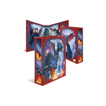 Herma Ordner 7 cm Dragon, Karton, Hebelmechanik