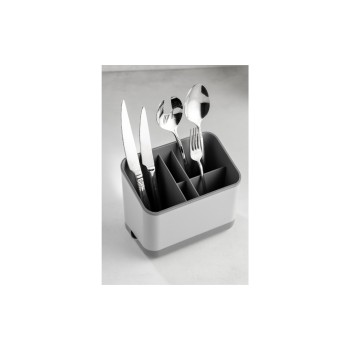 Hermia Abtropbehälter Besteck white, Plastik, 16.5x10x14 cm