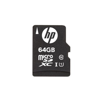 HP mi210 microSD 64GB, with SD-Adapter, write: min. 100MB/s HP mi210 microSD 64GB, with SD-Adapter, write: min. 100MB/s