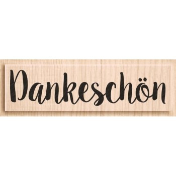 Heyda Timbre à motif Merci. Brun clair Heyda Timbre à motif Merci. Brun clair