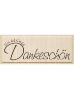 Heyda Motivstempel Ein Kleines Dankeschön, Grösse: 8.5 x 1.7 cm