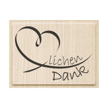 Heyda Timbre à motif Merci beaucoup. Brun clair Heyda Timbre à motif Merci beaucoup. Brun clair