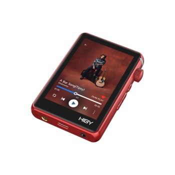 Hiby R3 II 2025 red, Hi-Res Musikplayer mit BT und WiFi