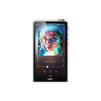 HiBy R6 III 2025, silber, Hi-Res Musikplayer, Android 12, 64 GB