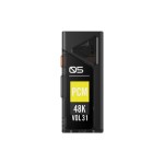 Hiby FC5 portabler DAC/Kopfhörerverstärker, Schwarz, mit Display