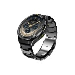 HiFuture Smartwatch ACTIVE Schwarz Gelb, 1,43 Smart Watch mit Herzfrequenz & Health