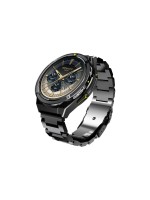 HiFuture Smartwatch ACTIVE Schwarz Gelb, 1,43 Smart Watch mit Herzfrequenz & Health