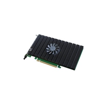 Highpoint R1504: 4 Port HBA-Kontroller, 4x M.2 NVME, PCI-Ex16v4, Ventilator, kein Boot