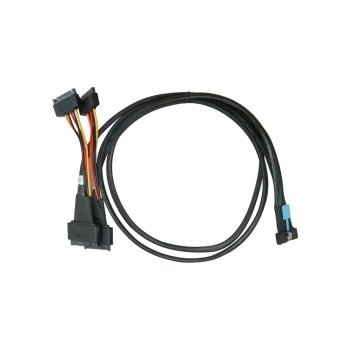 Highpoint MCIO x8 to 8639 1m Cable, 1m, MCIO 8i (SFF-TA-1016) - SFF8639 Highpoint MCIO x8 to 8639 1m Cable, 1m, MCIO 8i (SFF-TA-1016) - SFF8639