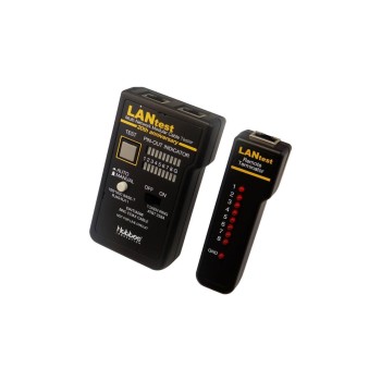Hobbes cabletester LANtest, offline, RJ45, with Remoteeinheit