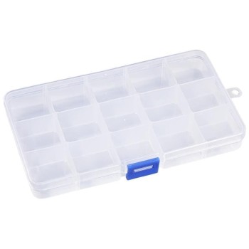 Hobbyfun Sortimentkasten 15 Fächer, 17.5 x 10 x 2.2 cm Hobbyfun Sortimentkasten 15 Fächer, 17.5 x 10 x 2.2 cm