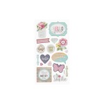 HobbyFun Autocollant à motif Softy Hello Friend, assorti