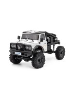 Hobbytech Scale Crawler CRX18 Flat Cage 4WD Argent, RTR, 1:18